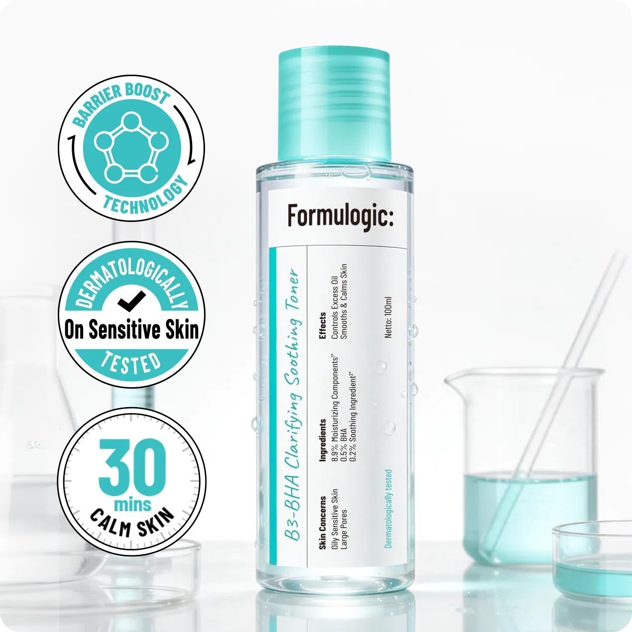 B3-BHA Clarifying Soothing Toner
