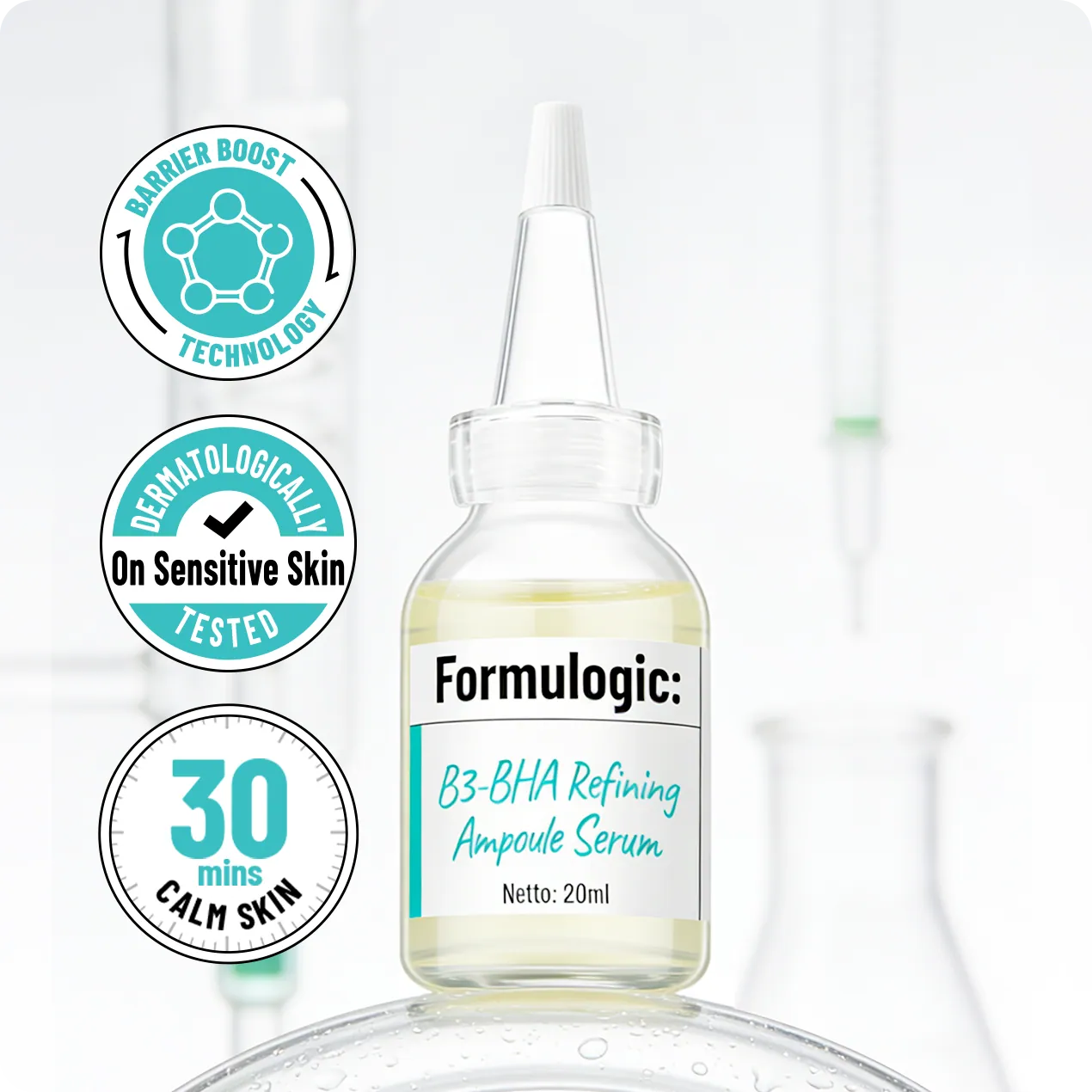 B3-BHA Refining Ampoule Serum