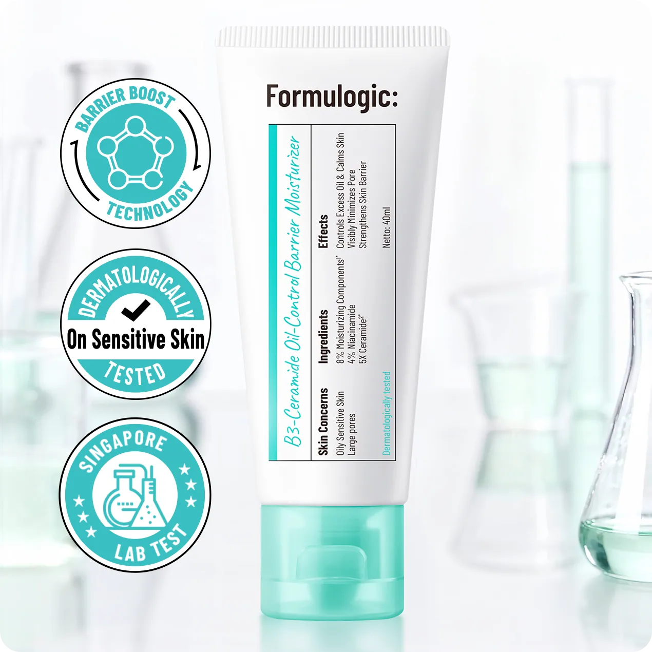 B3-Ceramide Oil-Control Barrier Moisturizer